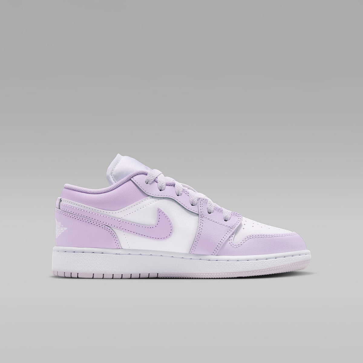 Air Jordan 1 Low – Uva ligero/Bruma violeta/Blanco – vista 3