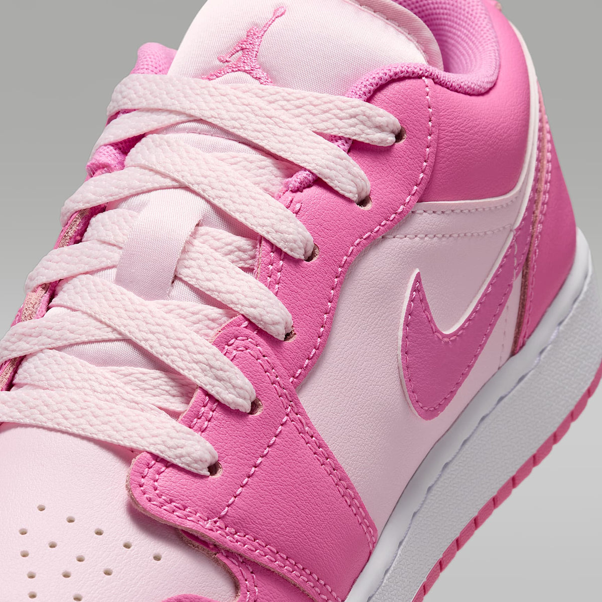Air Jordan 1 Low – Rosa china/Blanco/Espuma rosa – vista 7