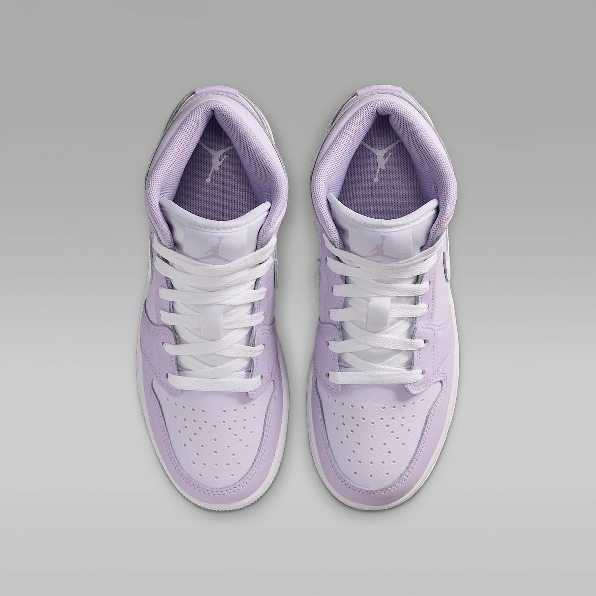 Air Jordan 1 Mid – Bruma violeta/Uva ligero/Blanco – vista 4