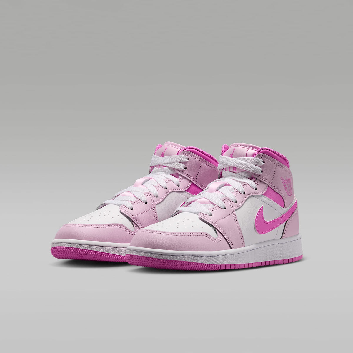 Air Jordan 1 Mid – Espuma rosa/Rosa china/Blanco/Espuma rosa – vista 5