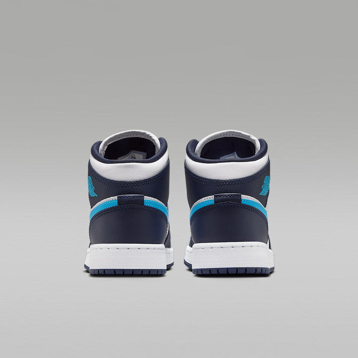 Air Jordan 1 Mid – Obsidiana/Blanco/Azul celeste oscuro – vista 6