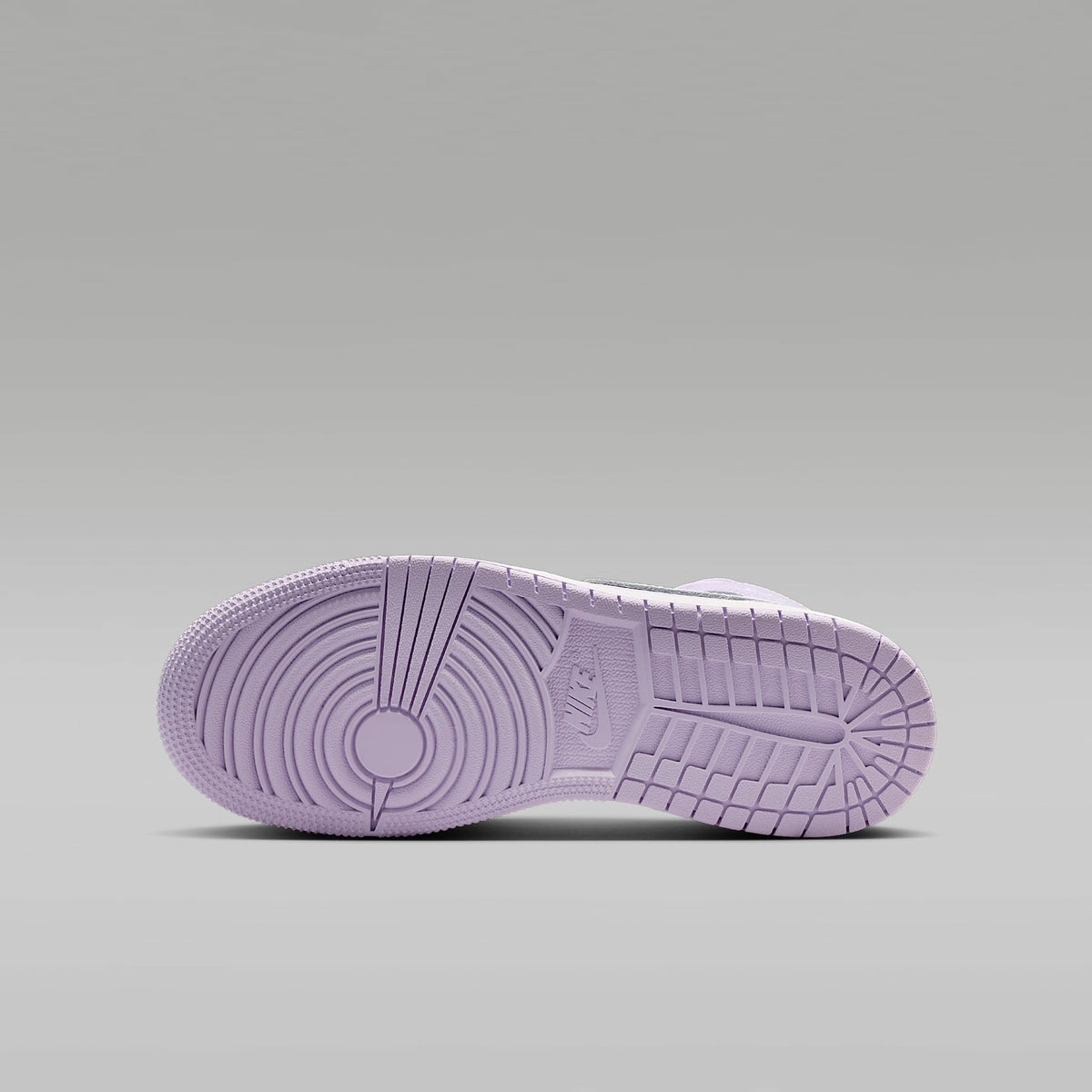 Air Jordan 1 Mid – Bruma violeta/Uva ligero/Blanco – vista 2