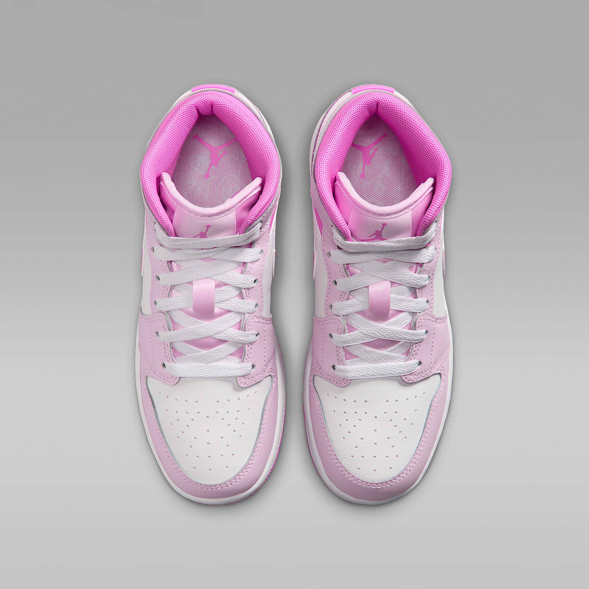 Air Jordan 1 Mid – Espuma rosa/Rosa china/Blanco/Espuma rosa – vista 4