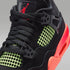 Air Jordan 4 Retro – Negro/Mango brillante/Voltio ligero/Infrarrojo 23 – vista 7