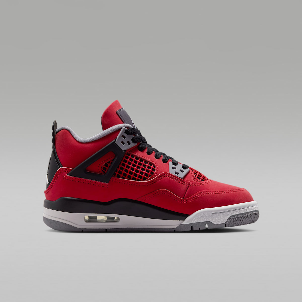 Air Jordan 4 "Toro" – Rojo pasión/Negro/Gris cemento/Blanco – vista 3