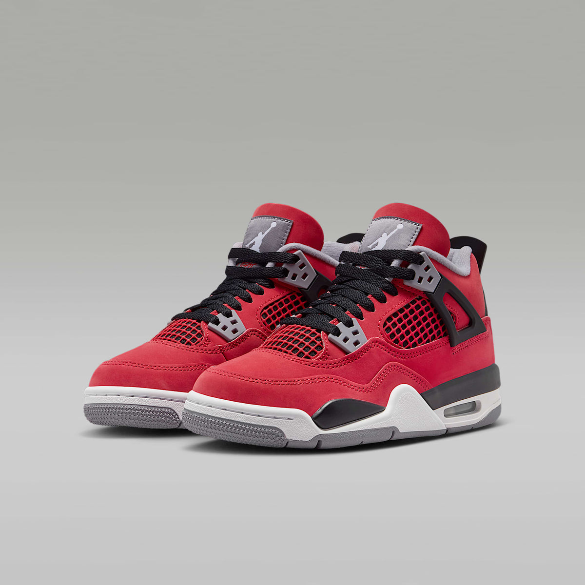 Air Jordan 4 "Toro" – Rojo pasión/Negro/Gris cemento/Blanco – vista 5