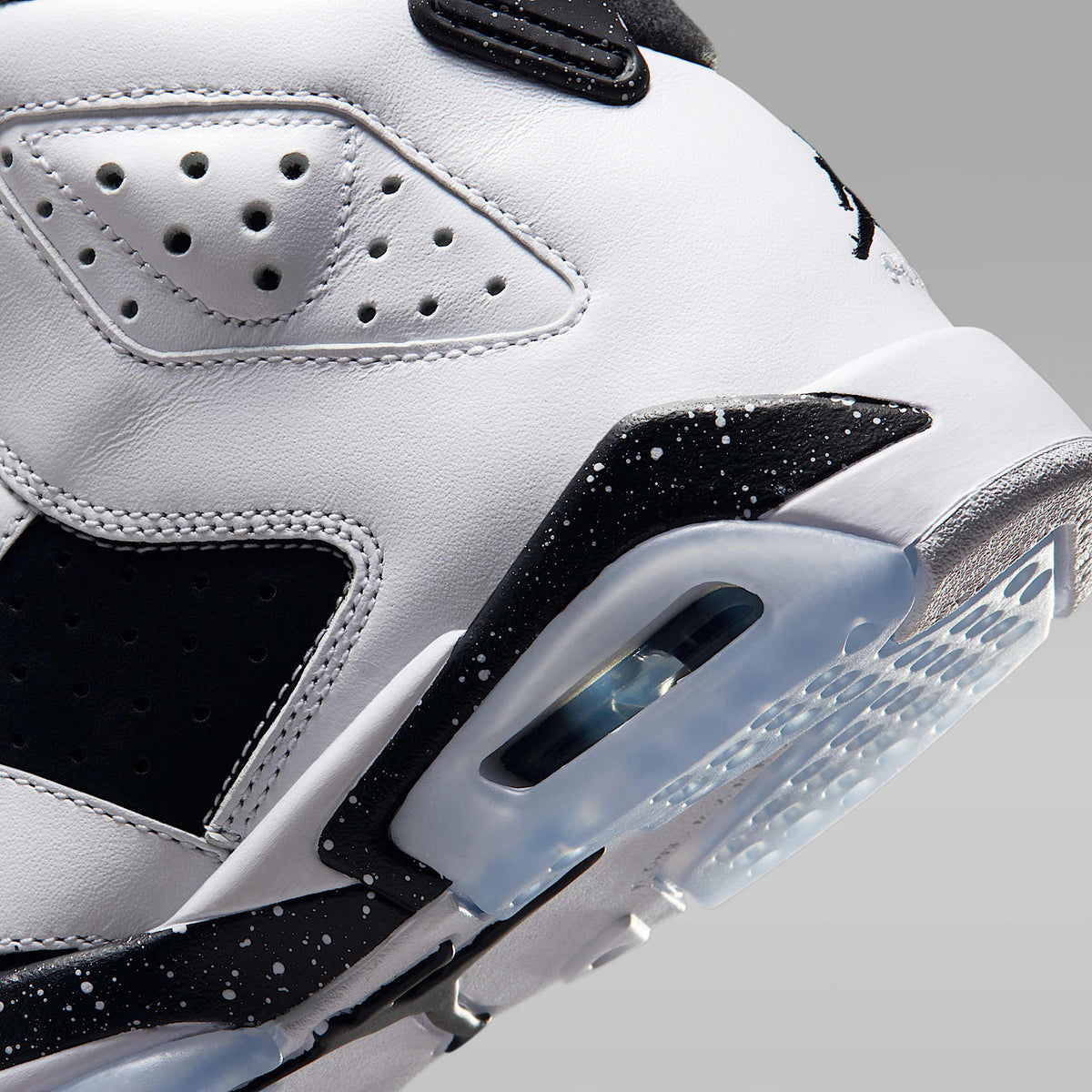 Air Jordan 6 Retro "Black and White" – Blanco/Negro – vista 8