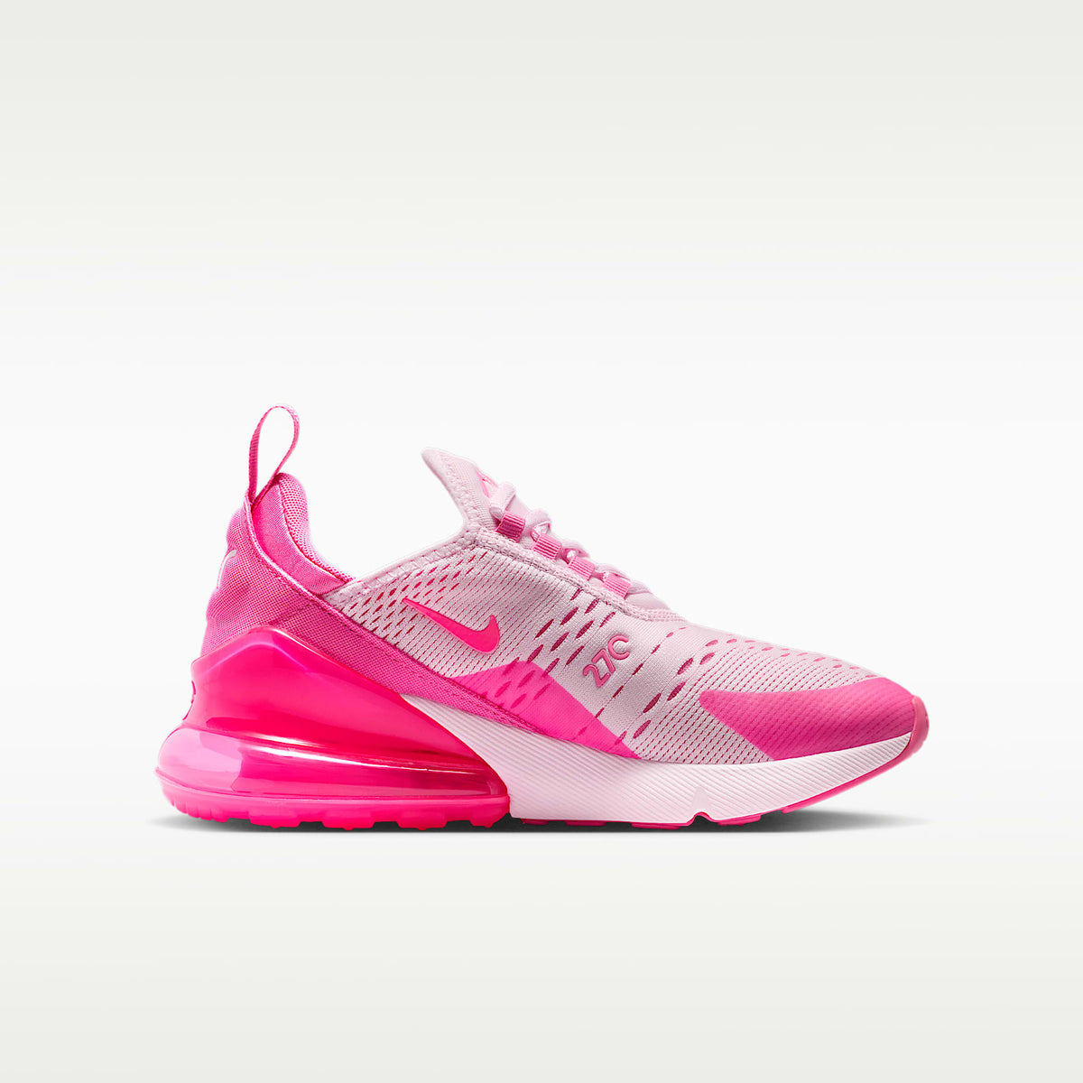 Nike Air Max 270 – Espuma rosa/Rosa paleta/Blanco/Hiperrosa – vista 3