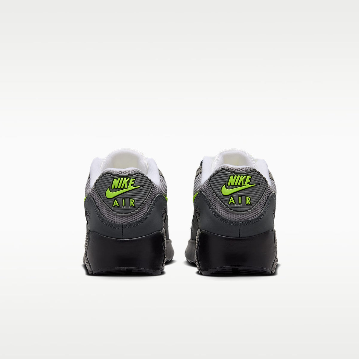 Nike Air Max 90 – Negro/Antracita/Carbón claro/Amarillo neón – vista 6