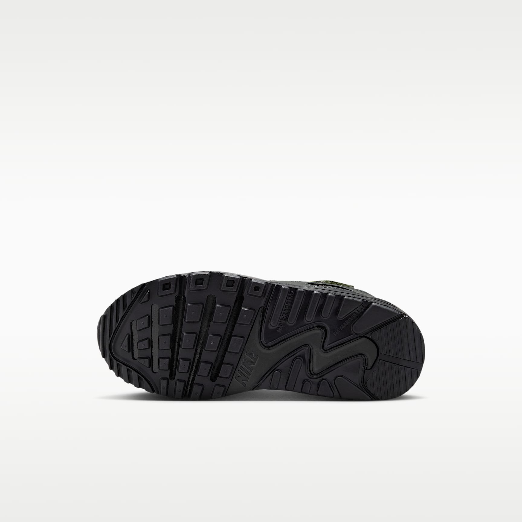 Nike Air Max 90 – Negro/Antracita/Carbón claro/Amarillo neón – vista 2