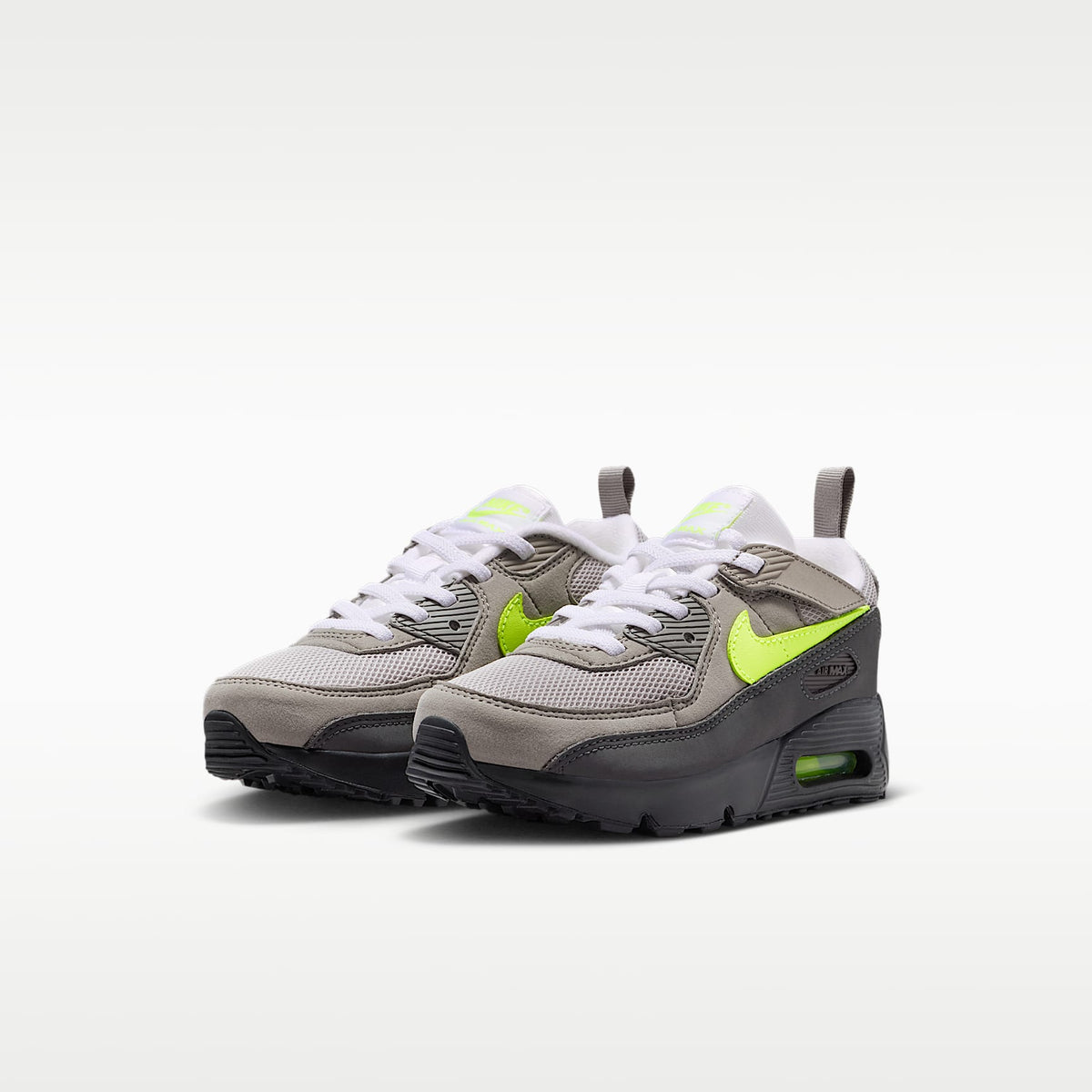 Nike Air Max 90 – Negro/Antracita/Carbón claro/Amarillo neón – vista 5