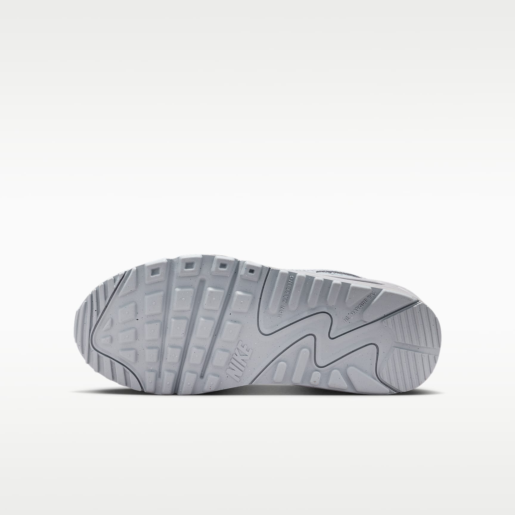 Nike Air Max 90 – Gris lobo/Gris lobo/Azul marino medianoche – vista 2