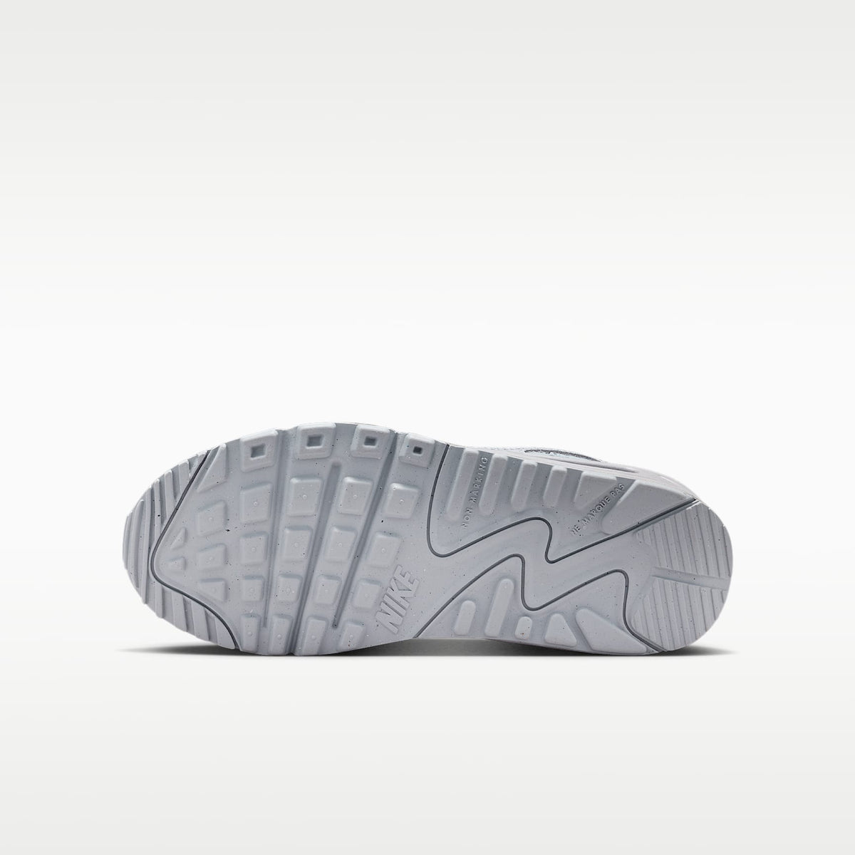 Nike Air Max 90 – Gris lobo/Gris lobo/Azul marino medianoche – vista 2