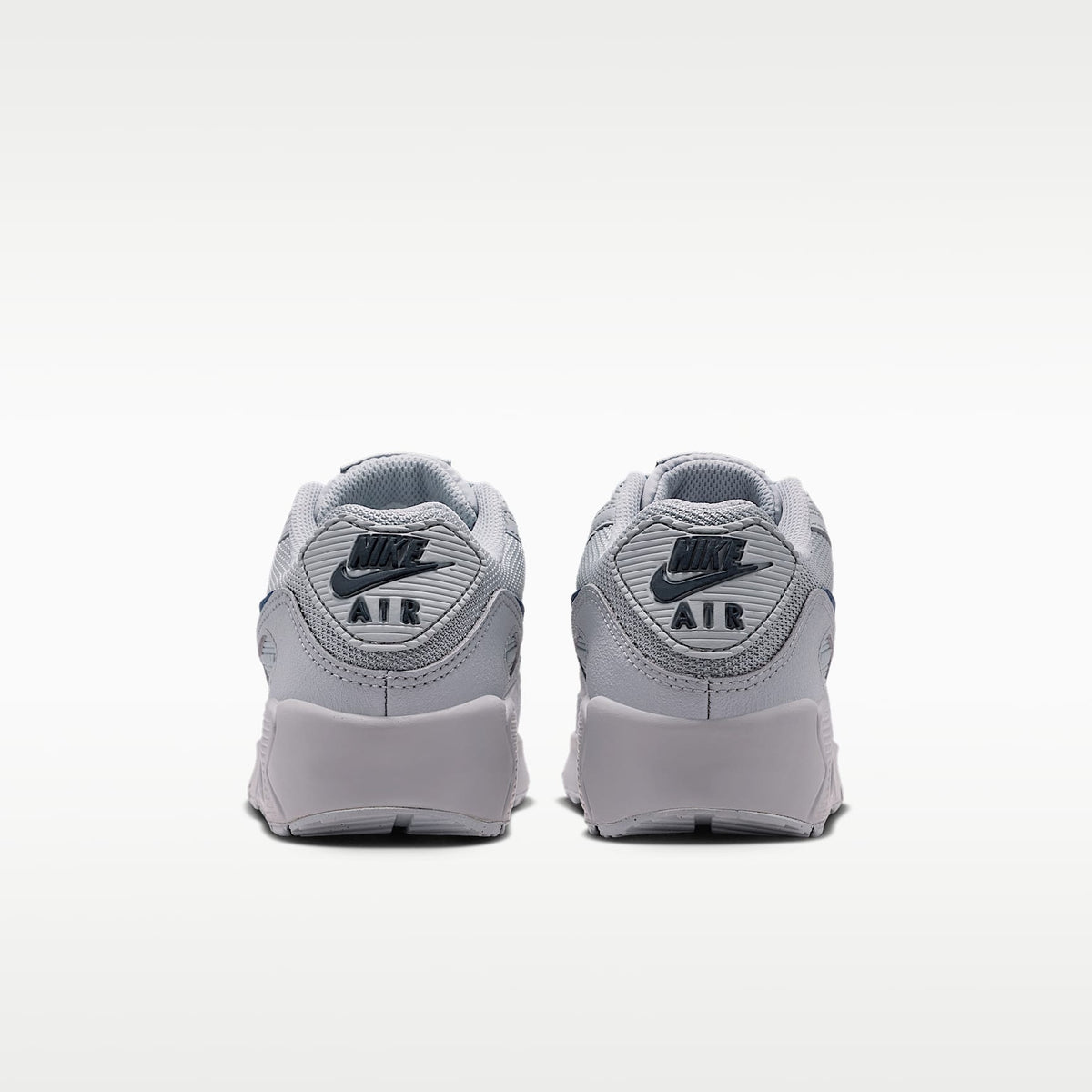 Nike Air Max 90 – Gris lobo/Gris lobo/Azul marino medianoche – vista 6