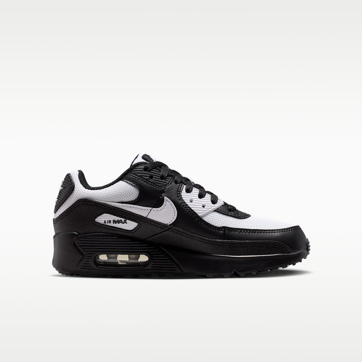 Nike Air Max 90 – Negro/Blanco – vista 3