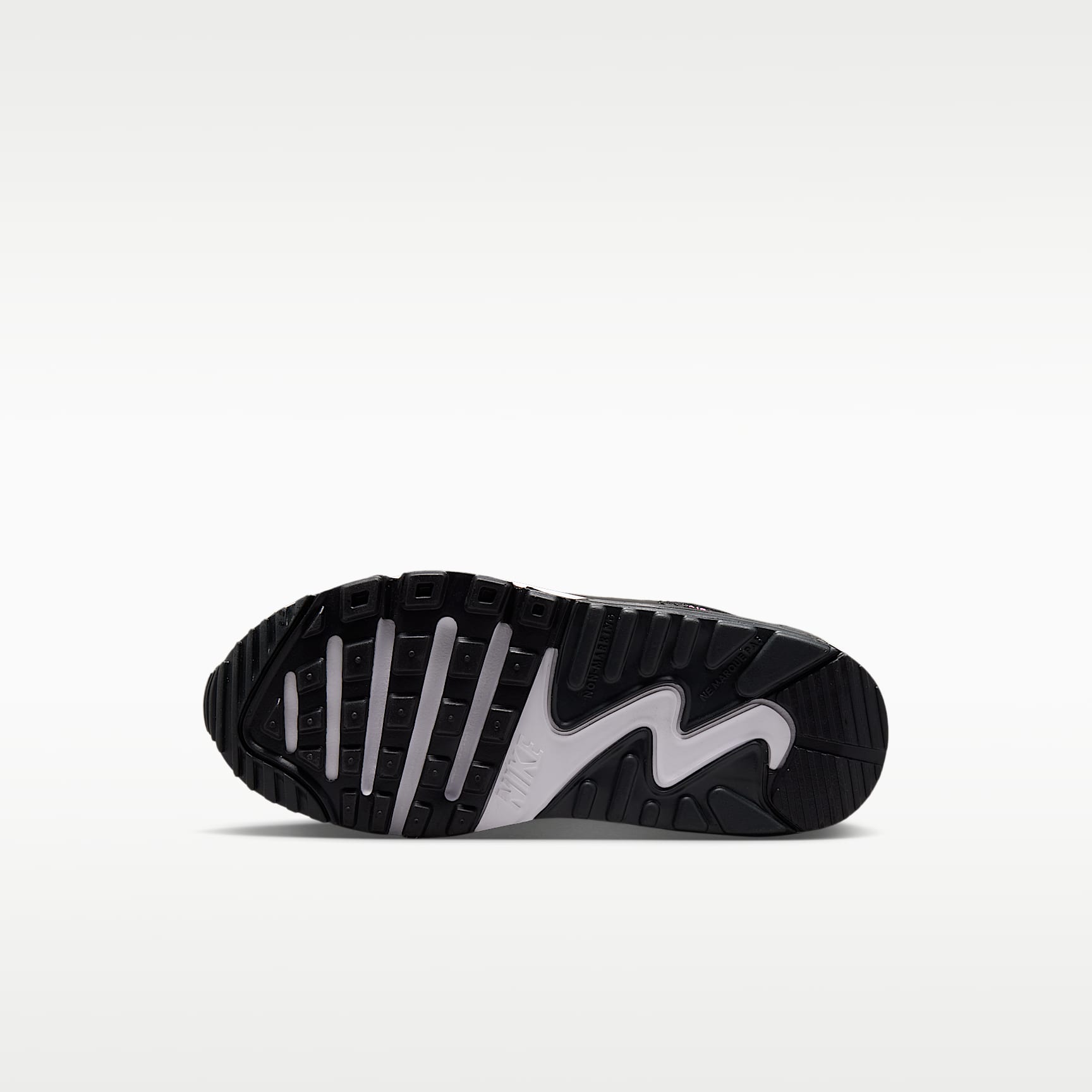 Nike Air Max 90 – Blanco/Negro/Antracita/Rosa alegre – vista 2