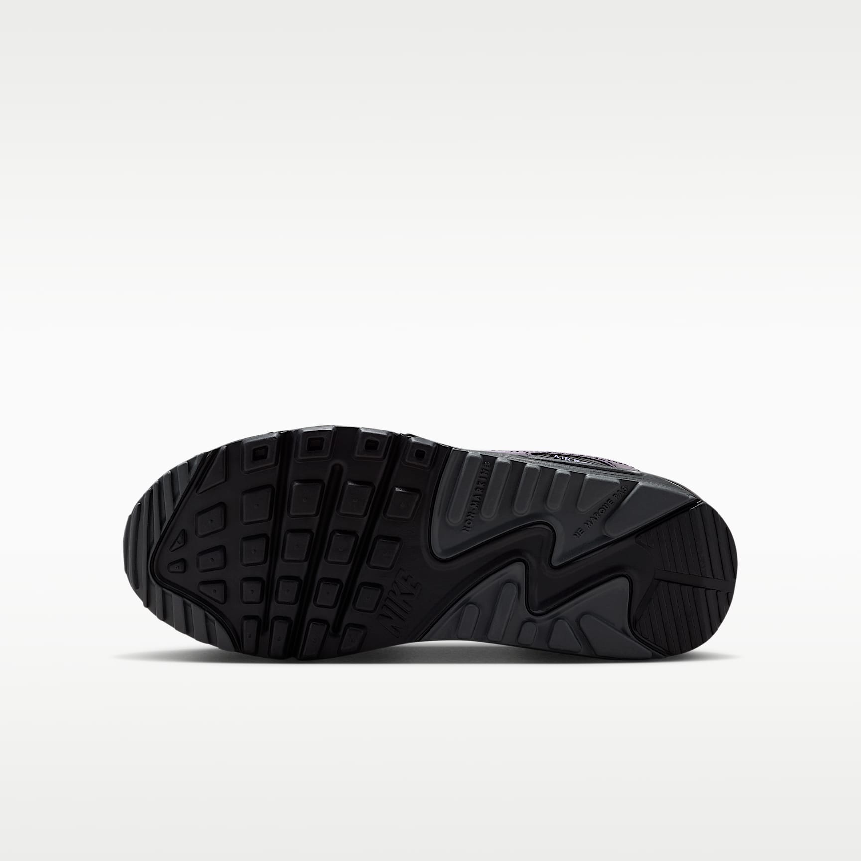Nike Air Max 90 – Negro/Gris humo oscuro/Carbón claro/Negro – vista 2