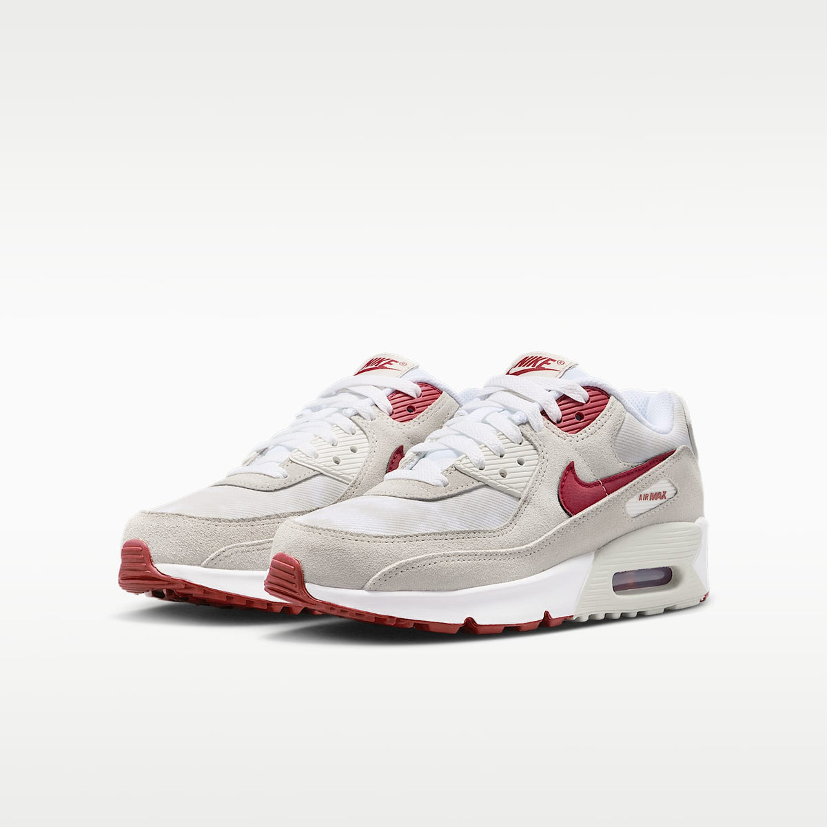 Nike Air Max 90 SE – Blanco/Hueso claro/Blanco cumbre/Carmesí team – vista 5