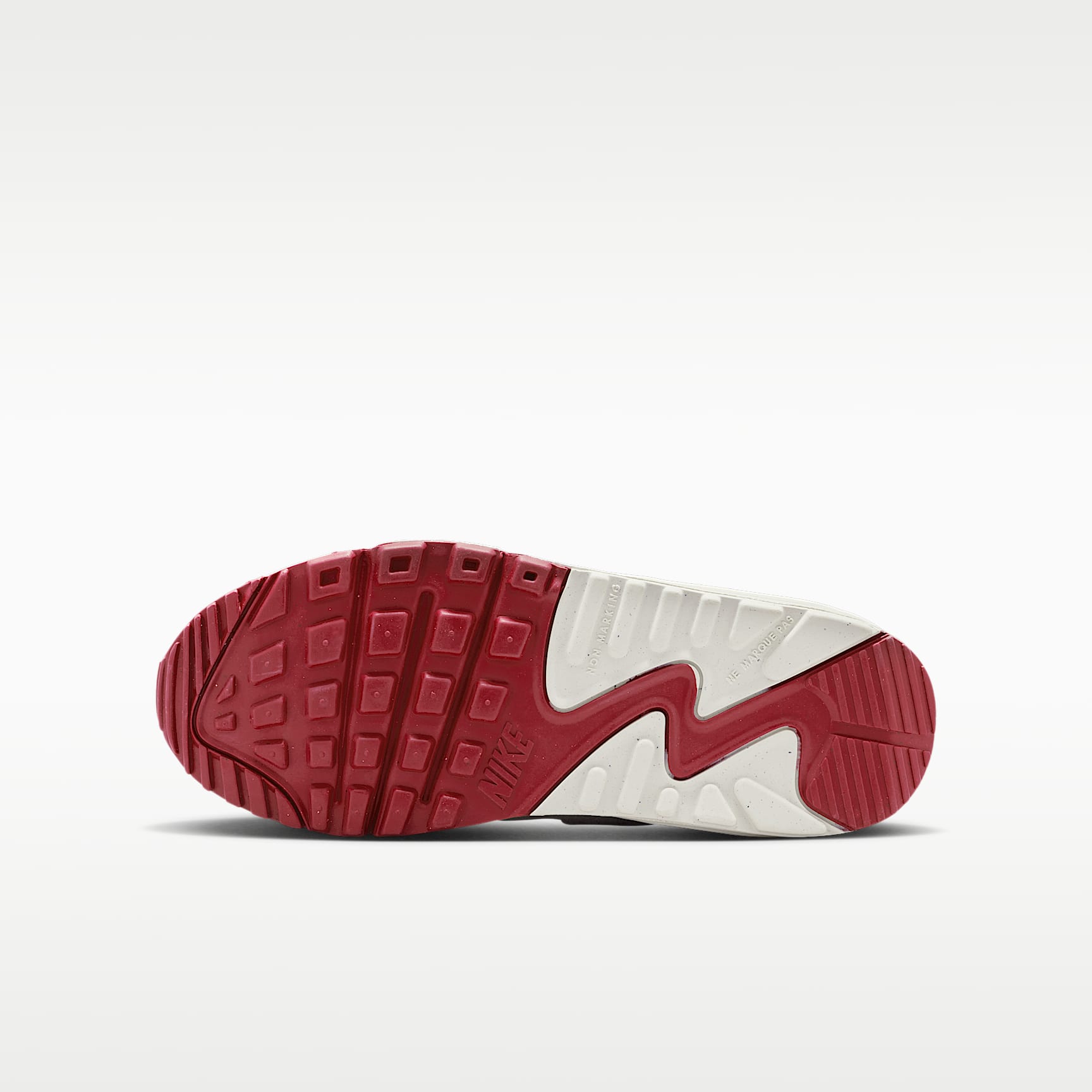 Nike Air Max 90 SE – Blanco/Hueso claro/Blanco cumbre/Carmesí team – vista 2