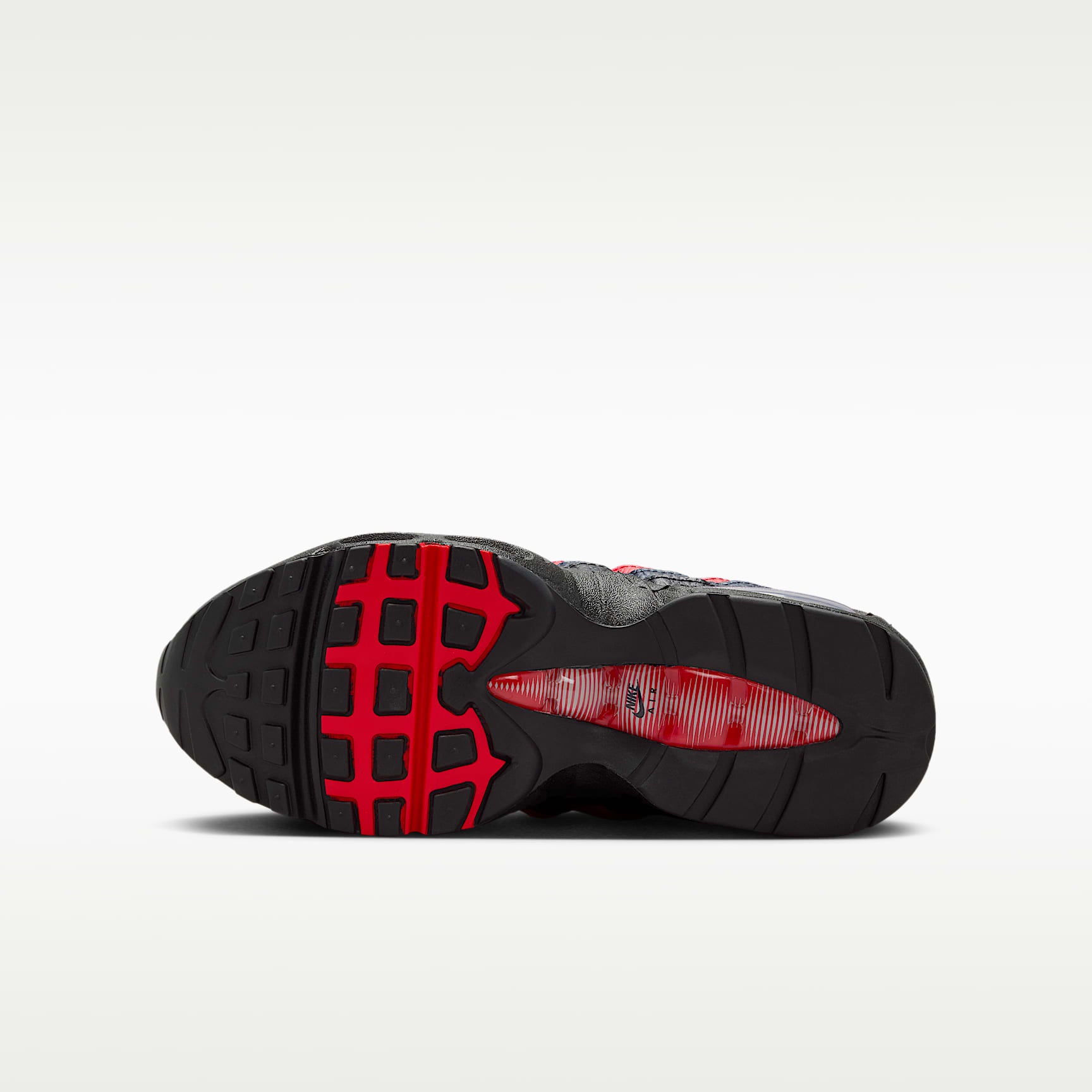 Nike Air Max 95 "Big Bubble" LTR SE – Obsidiana/Rojo reto/Blanco/Oro metalizado – vista 2