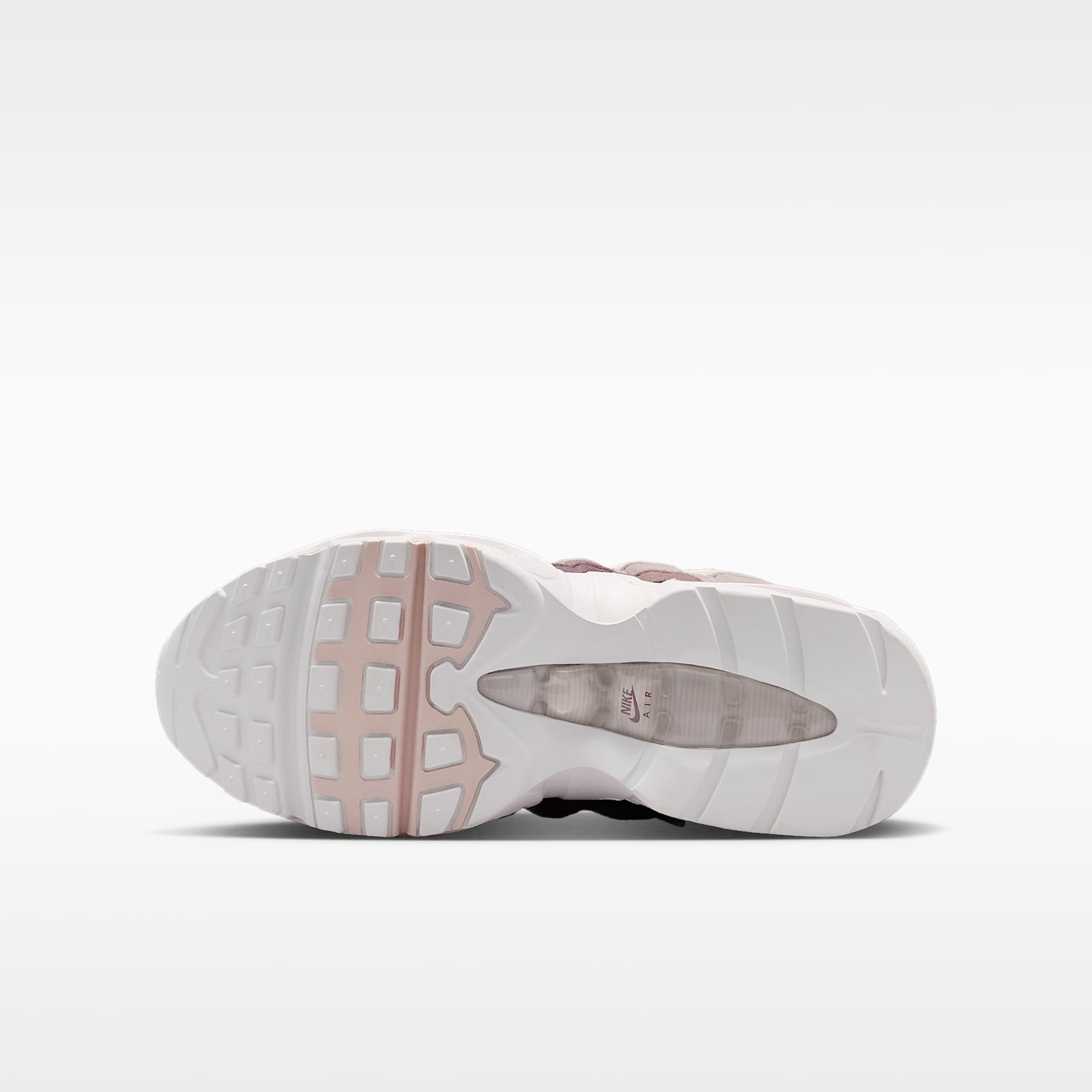 Nike Air Max 95 Big Bubble – Fantasma/Tatuaje/Gris partícula/Rojo sedimento – vista 2