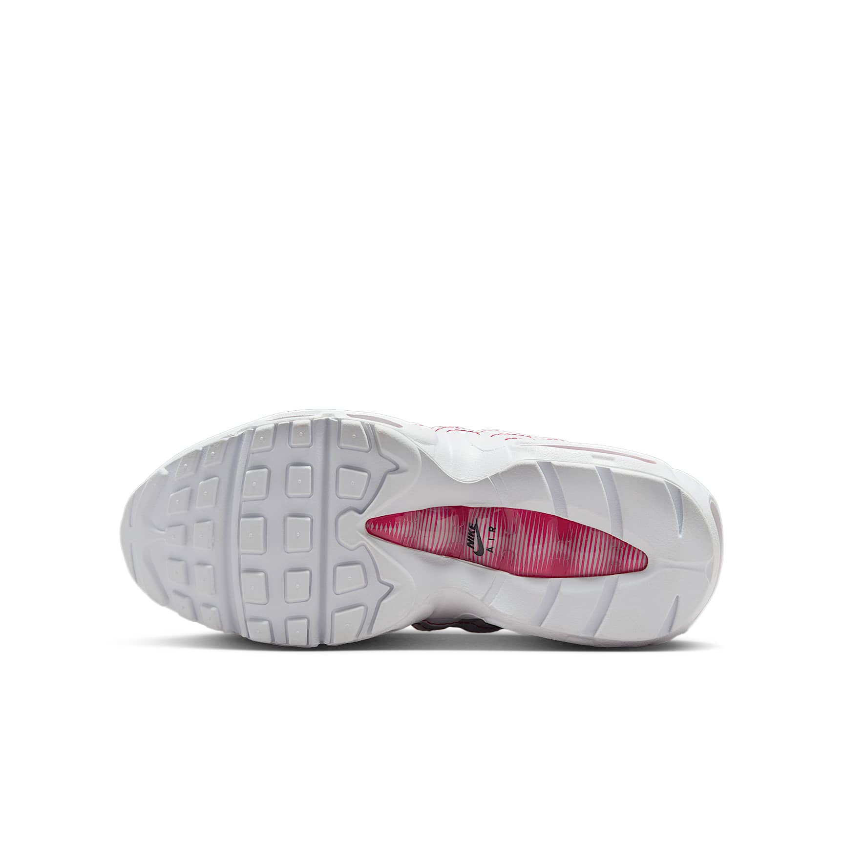 Nike Air Max 95 Recraft – Blanco/Rojo universitario/Gris lobo/Blanco – vista 2