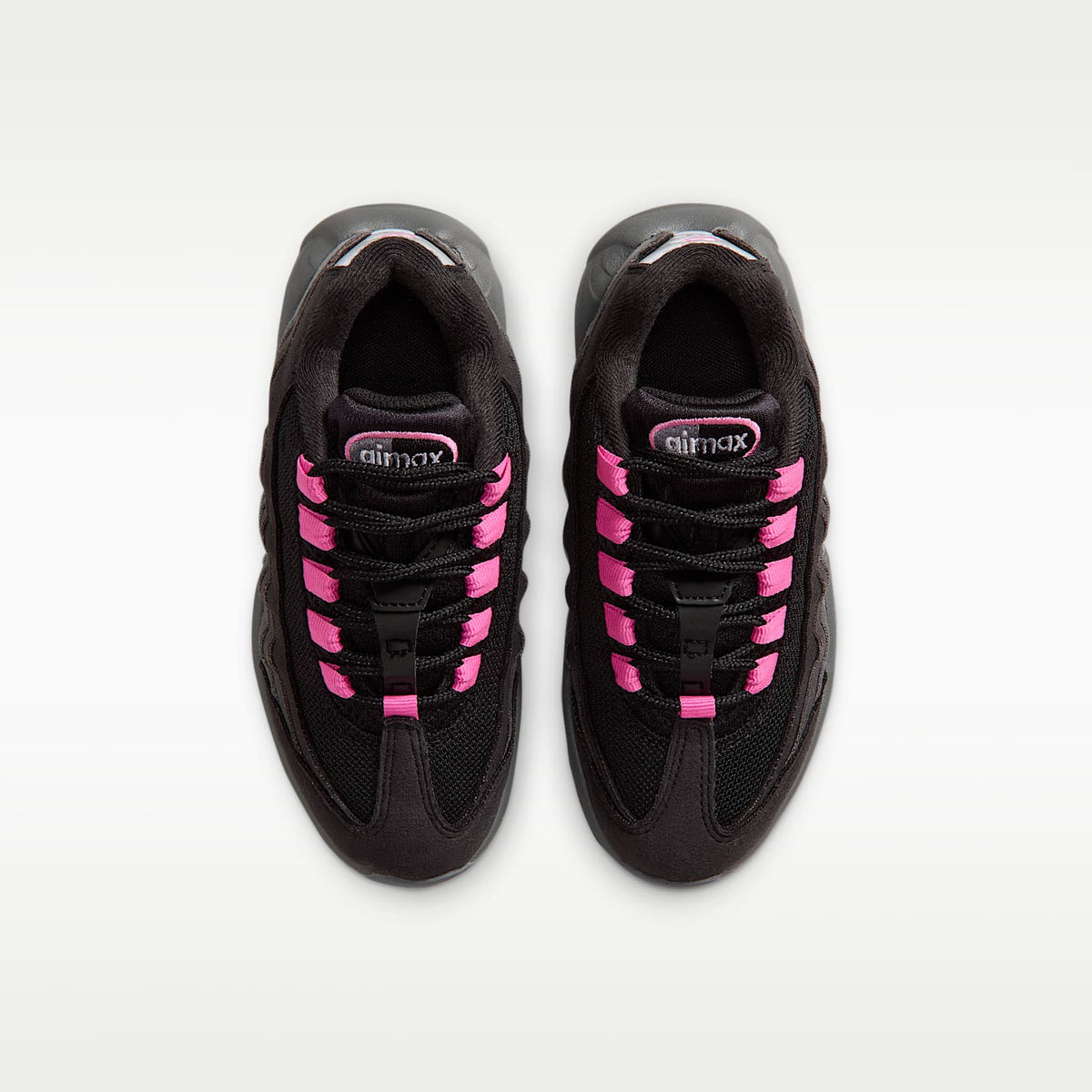 Nike Air Max '95 – Negro/Gris azulado/Gris hierro/Rosa alegre – vista 4