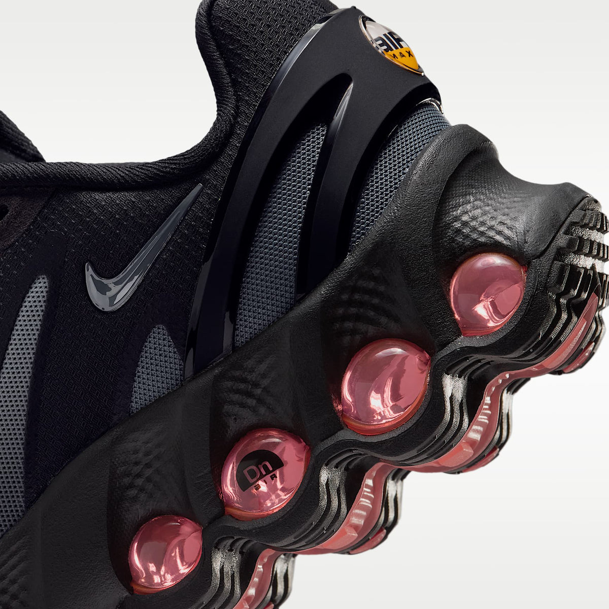 Nike Air Max Dn8 – Negro/Gris humo claro/Carmesí brillante/Gris azulado – vista 8