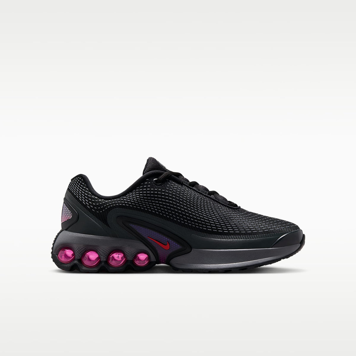 Nike Air Max Dn – Negro/Gris humo oscuro/Antracita/Carmesí claro – vista 3
