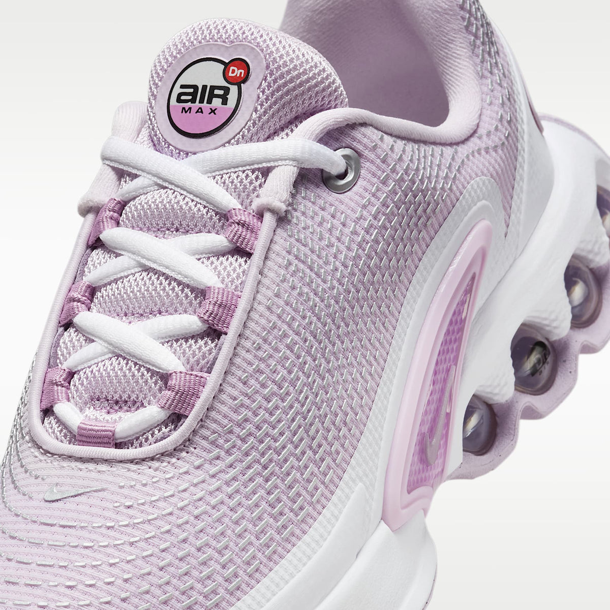 Nike Air Max Dn – Muñeca/Fucsia enérgico/Blanco/Plata metalizado – vista 7