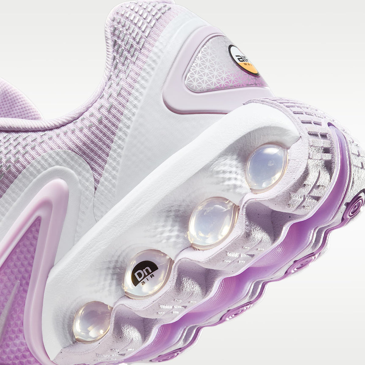 Nike Air Max Dn – Muñeca/Fucsia enérgico/Blanco/Plata metalizado – vista 8