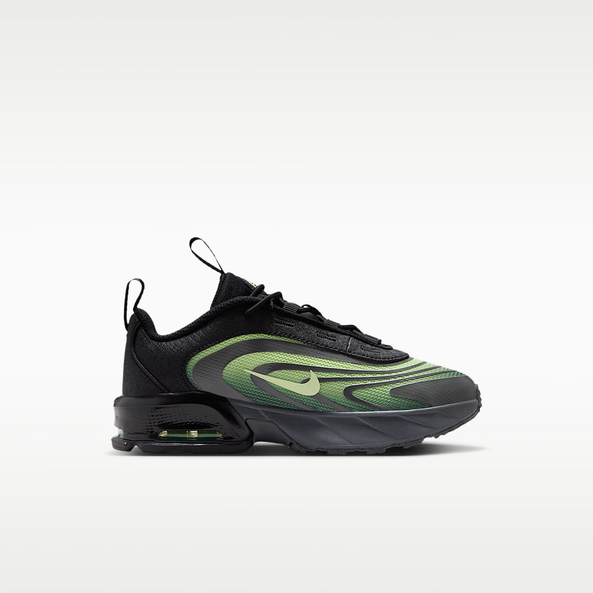 Nike Air Max Fire – Negro/Gris hierro/Lima líquido – vista 3
