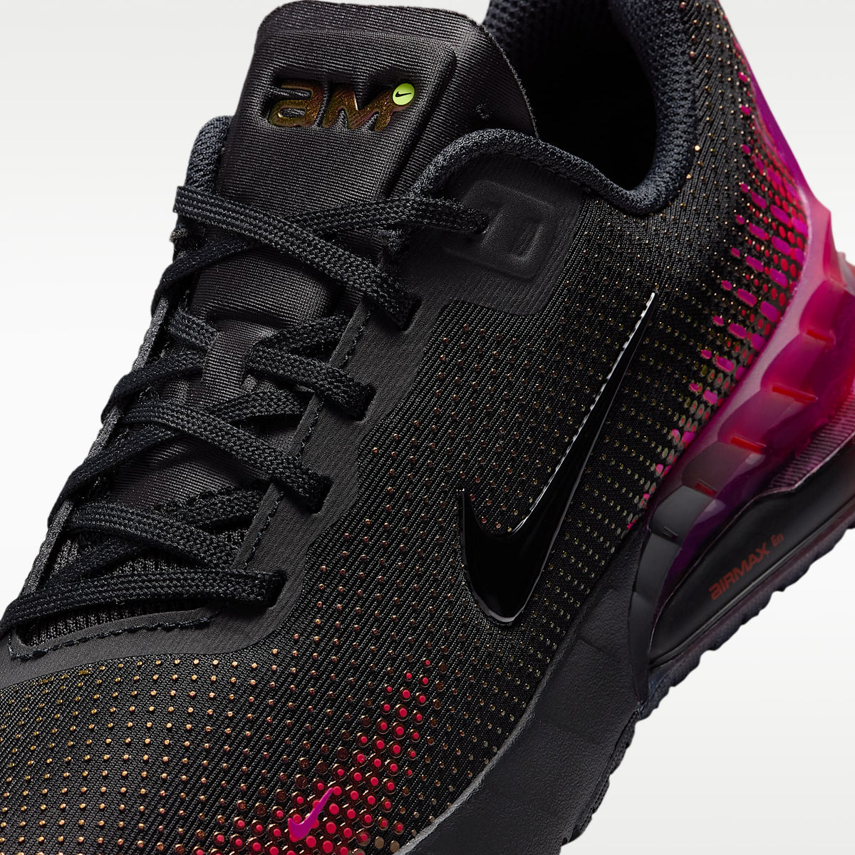 Nike Air Max Phoenix – Negro/Morado vivo/Rojo reto/Negro – vista 7