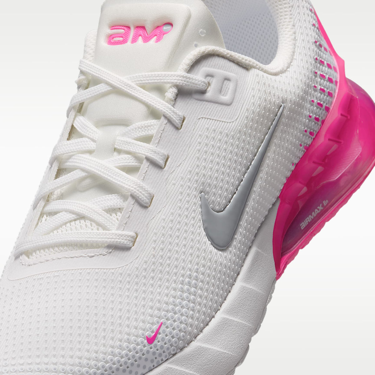 Nike Air Max Phoenix – Blanco cumbre/Fucsia láser/Gris vasto/Gris lobo – vista 7
