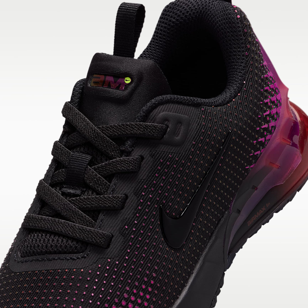 Nike Air Max Phoenix – Negro/Morado vivo/Rojo reto/Negro – vista 7