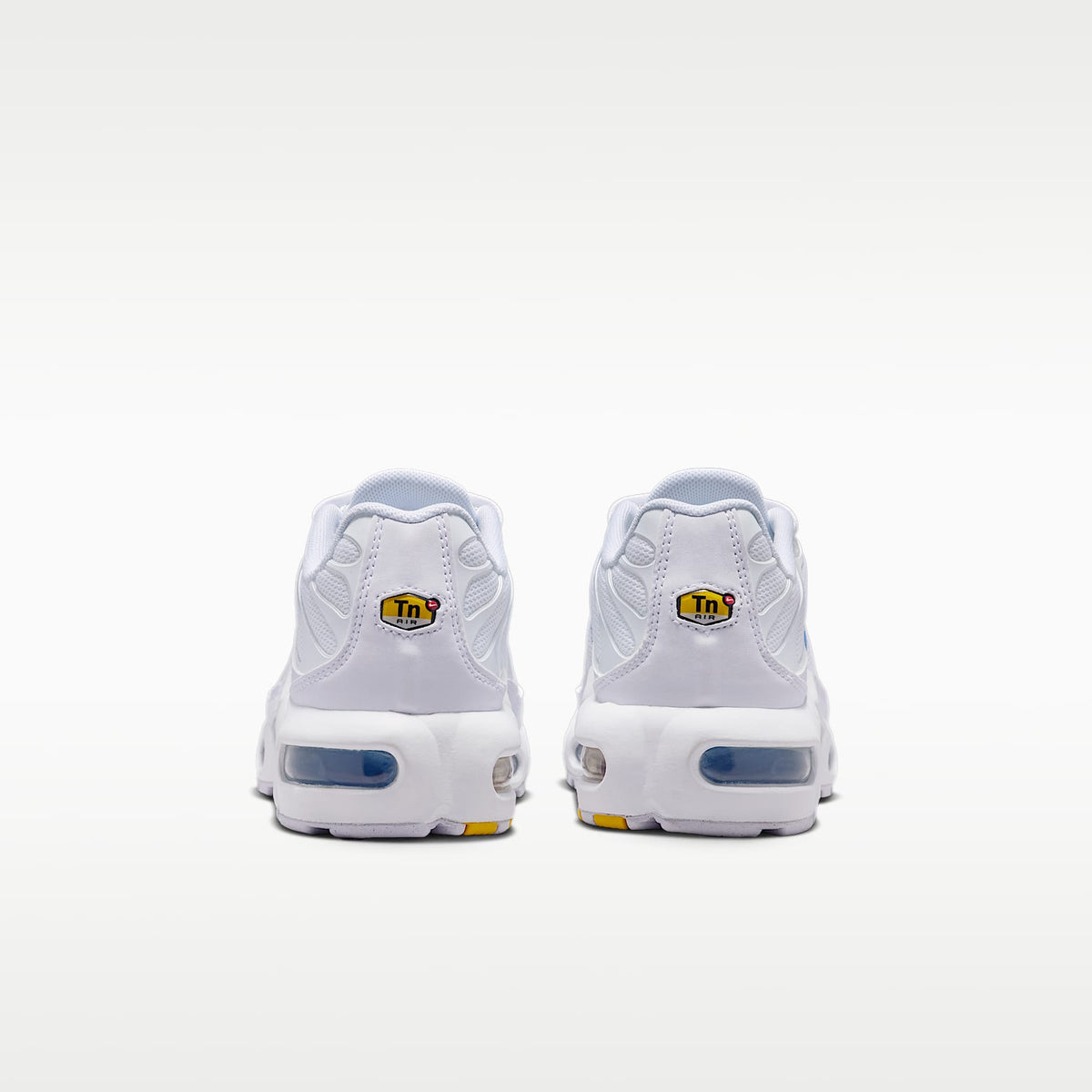 Nike Air Max Plus – Blanco/Negro/Azul cristal – vista 6