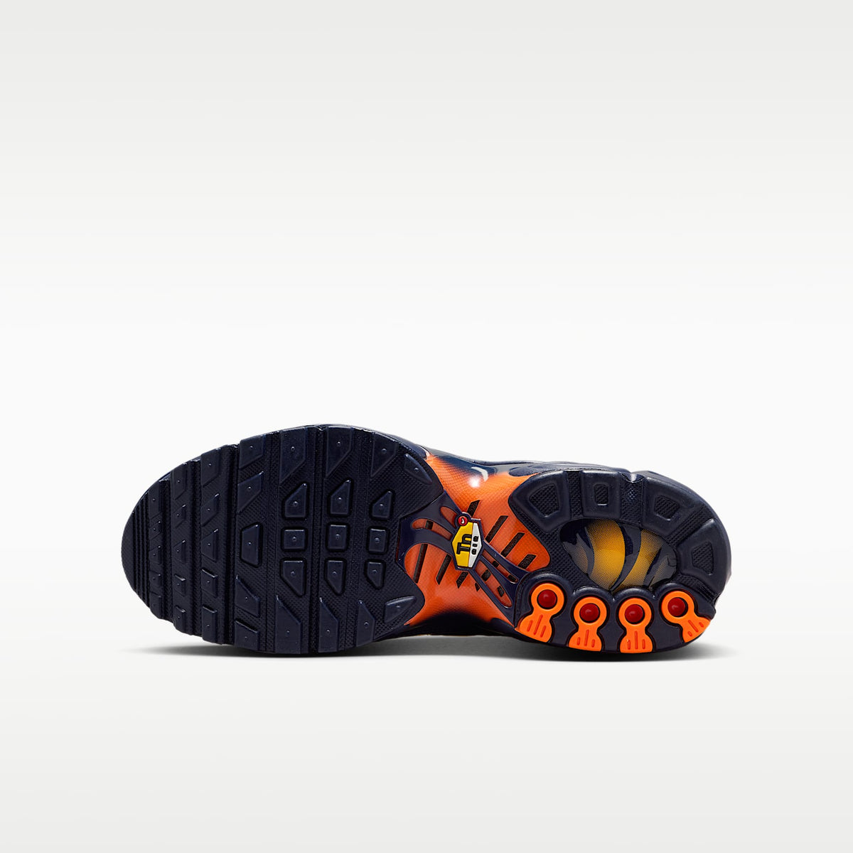 Nike Air Max Plus – Veneno limón/Hipercarmesí/Naranja láser/Azul oscuro – vista 2