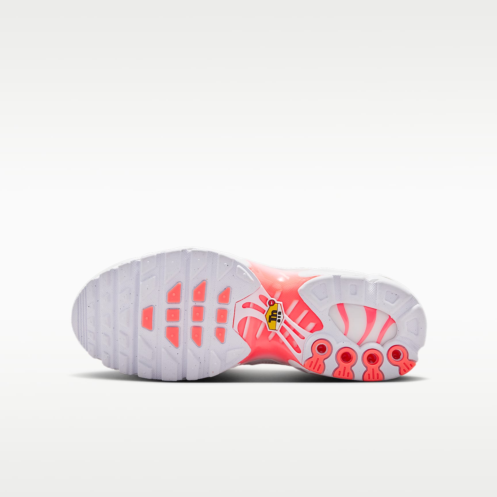 Nike Air Max Plus – Blanco/Blanco cáscara de huevo/Lava cálido/Negro – vista 2
