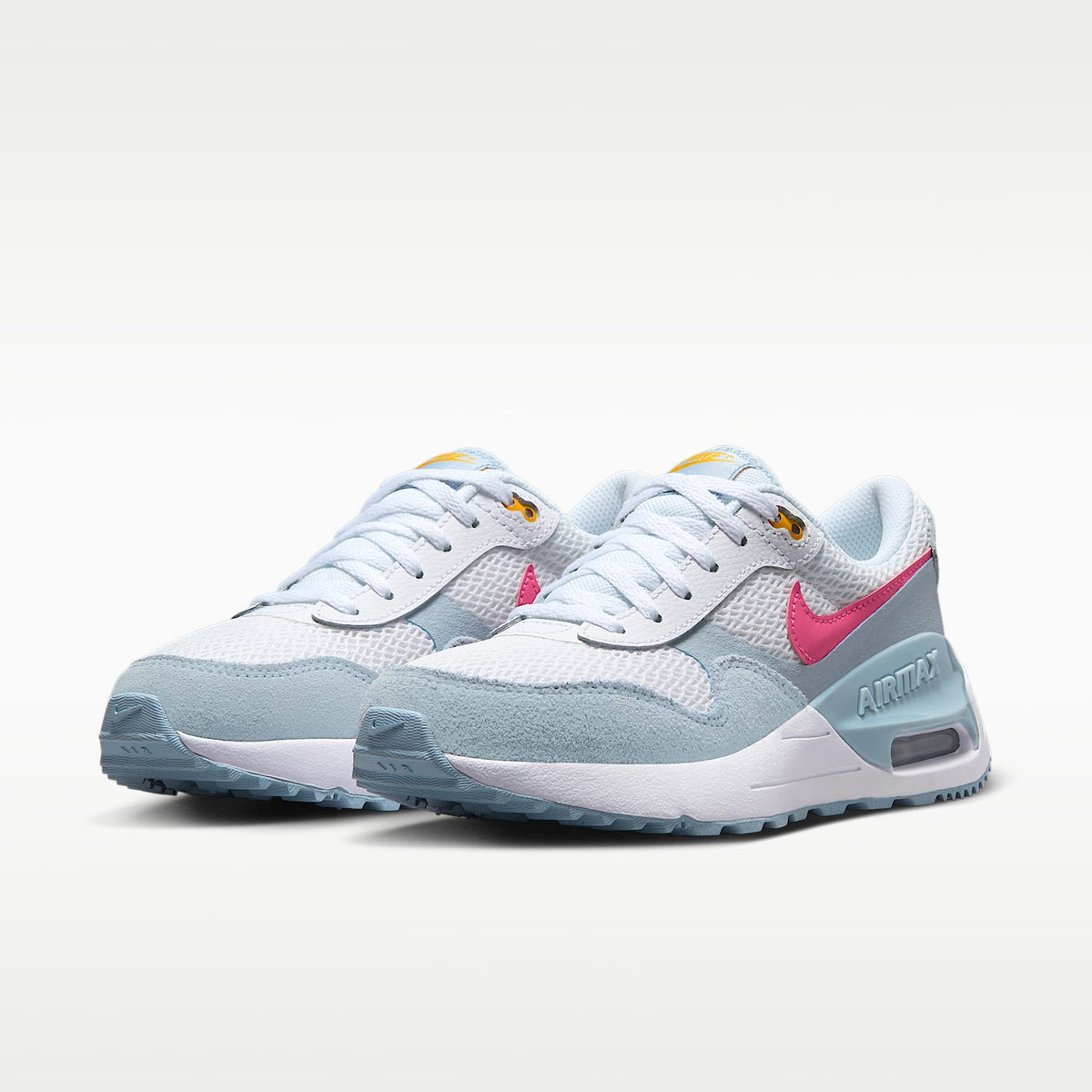 Nike Air Max SYSTM – Blanco/Tinte azul/Azul militar claro/Rosa paleta – vista 5
