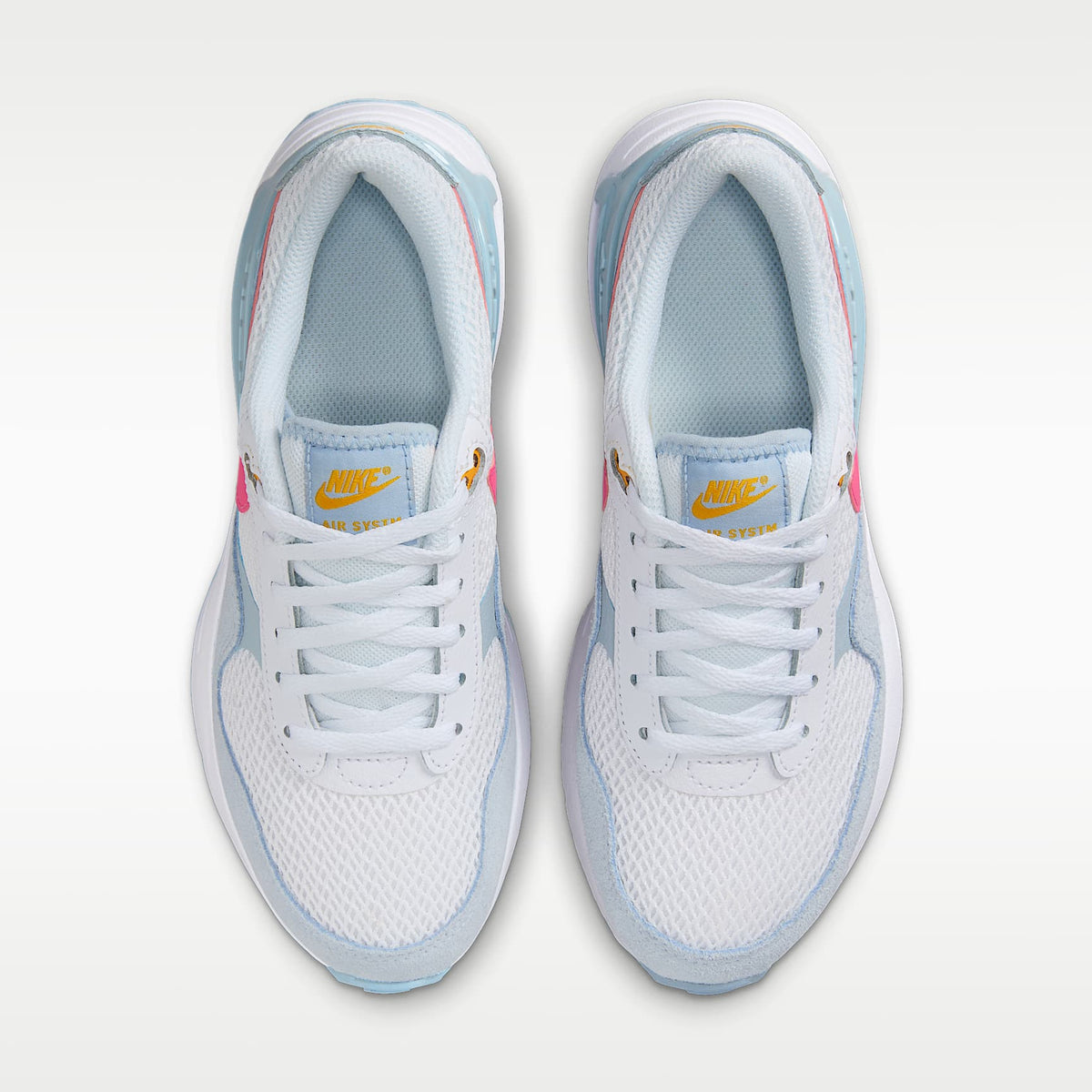 Nike Air Max SYSTM – Blanco/Tinte azul/Azul militar claro/Rosa paleta – vista 4