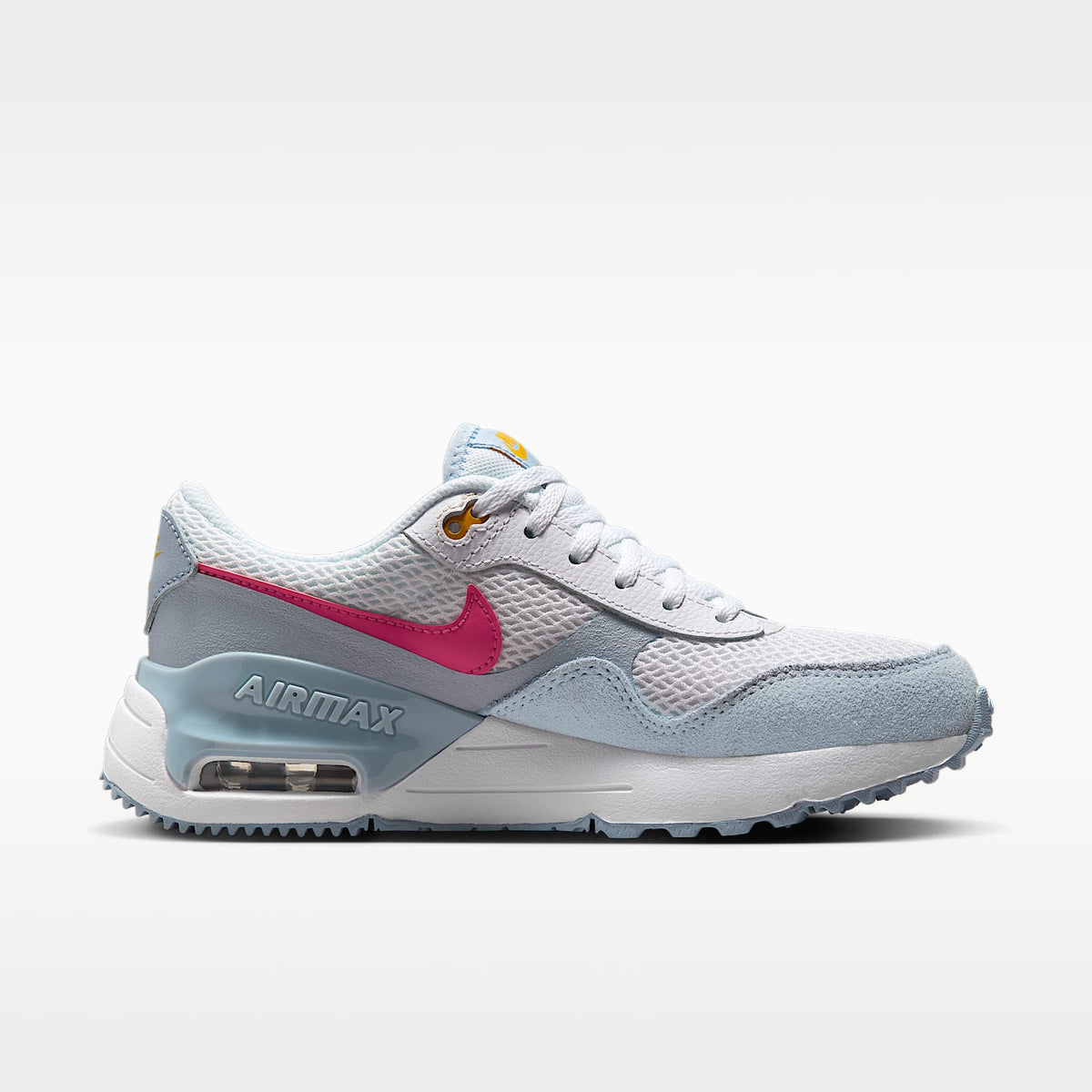 Nike Air Max SYSTM – Blanco/Tinte azul/Azul militar claro/Rosa paleta – vista 3