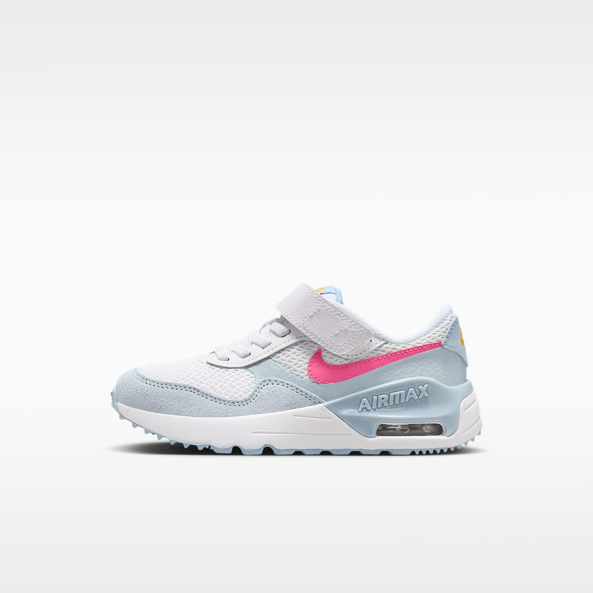 Nike Air Max SYSTM – Blanco/Tinte azul/Azul militar claro/Rosa paleta – vista 1