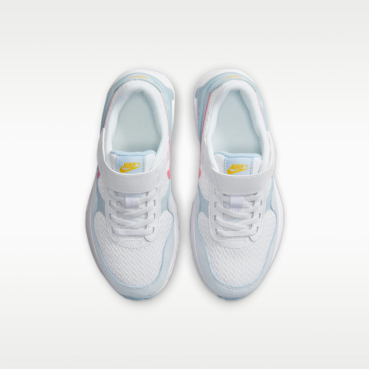 Nike Air Max SYSTM – Blanco/Tinte azul/Azul militar claro/Rosa paleta – vista 4