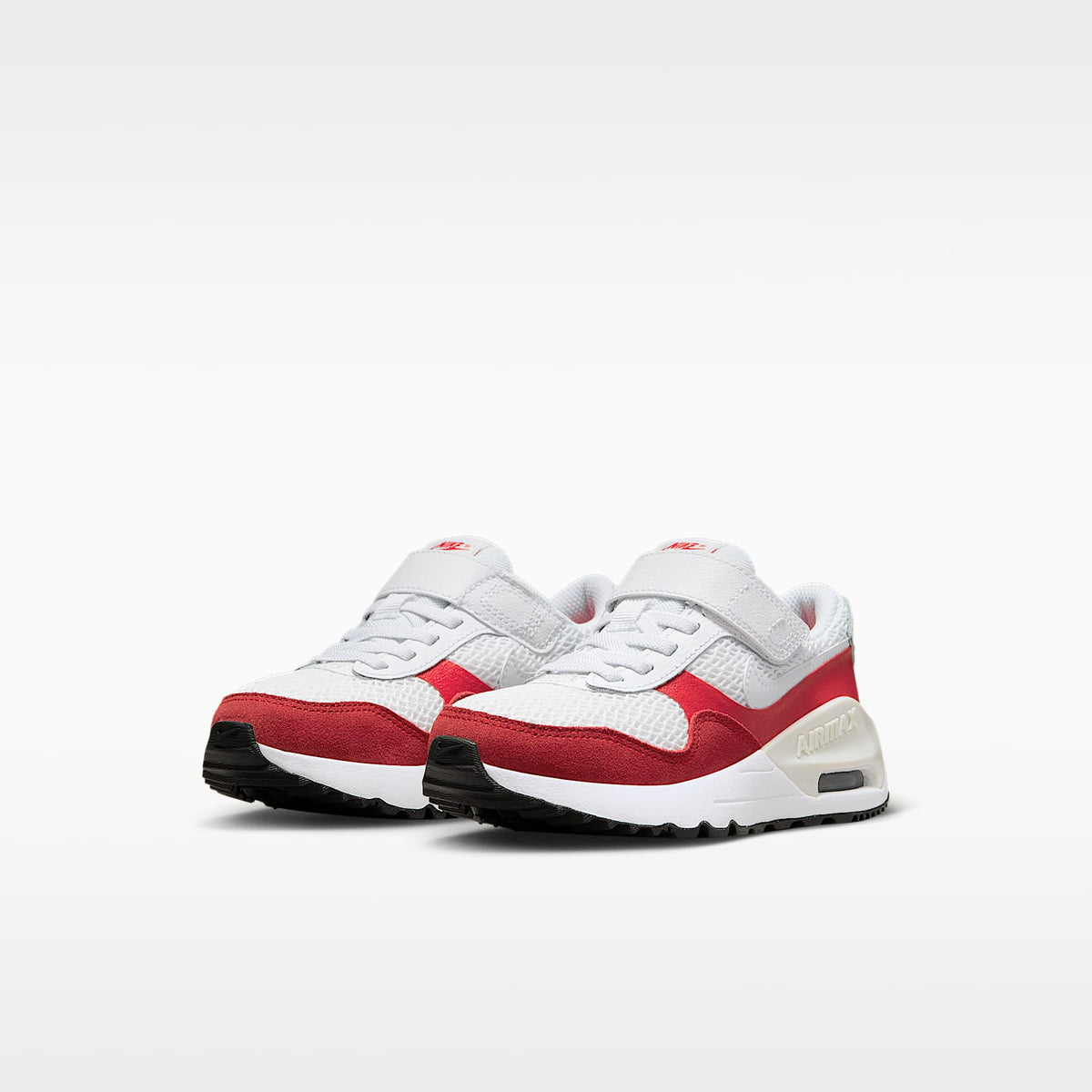 Nike Air Max SYSTM – Blanco/Rojo universitario/Polvo fotón/Blanco – vista 5