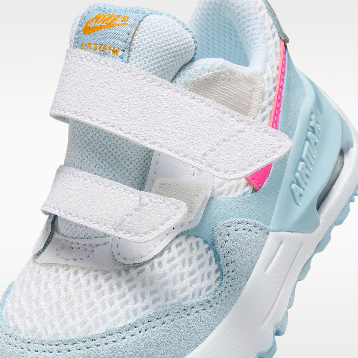 Nike Air Max SYSTM – Blanco/Tinte azul/Azul militar claro/Rosa paleta – vista 7