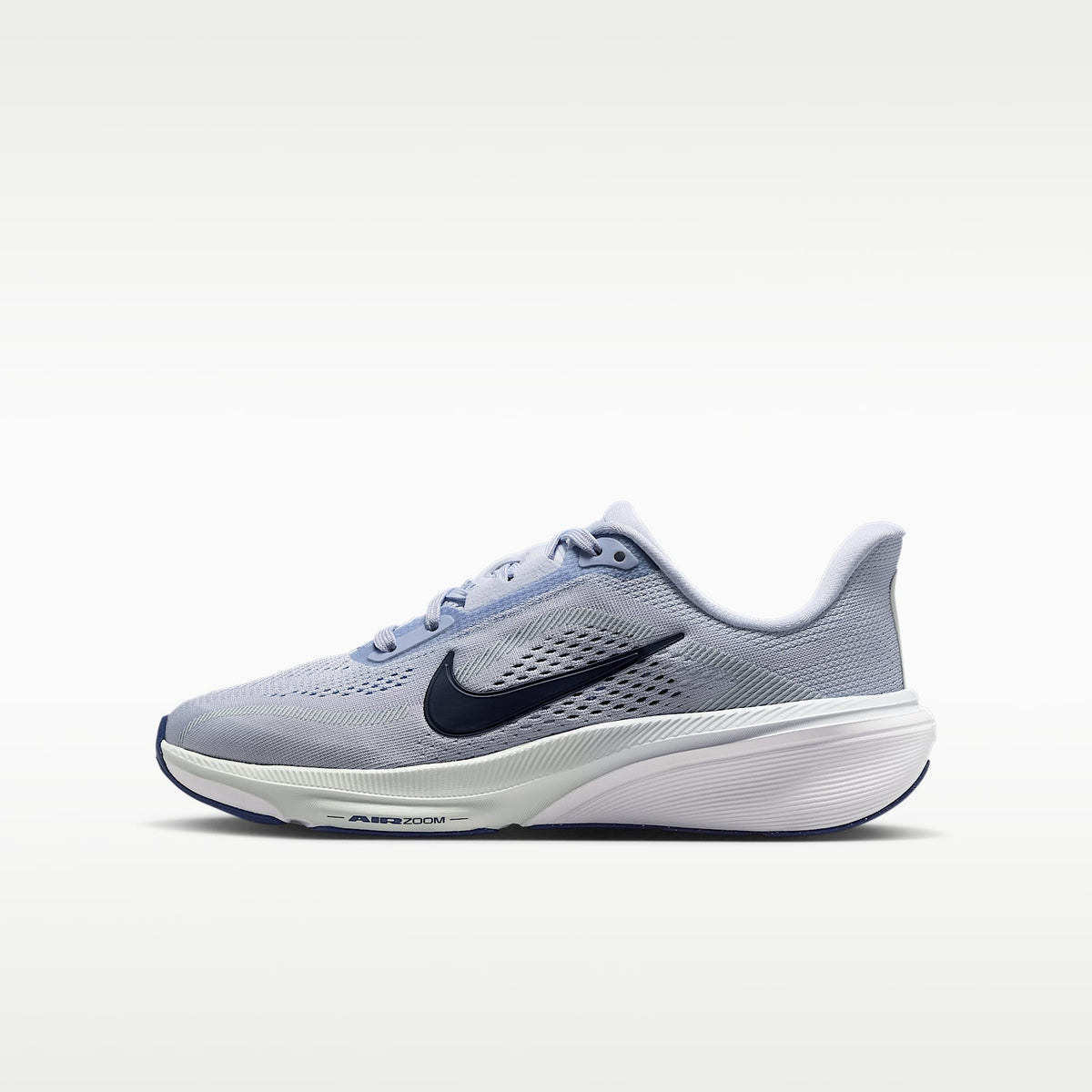 Nike Pegasus 42 – Gris fútbol/Gris fútbol/Verde ligero/Azul vacío – vista 1