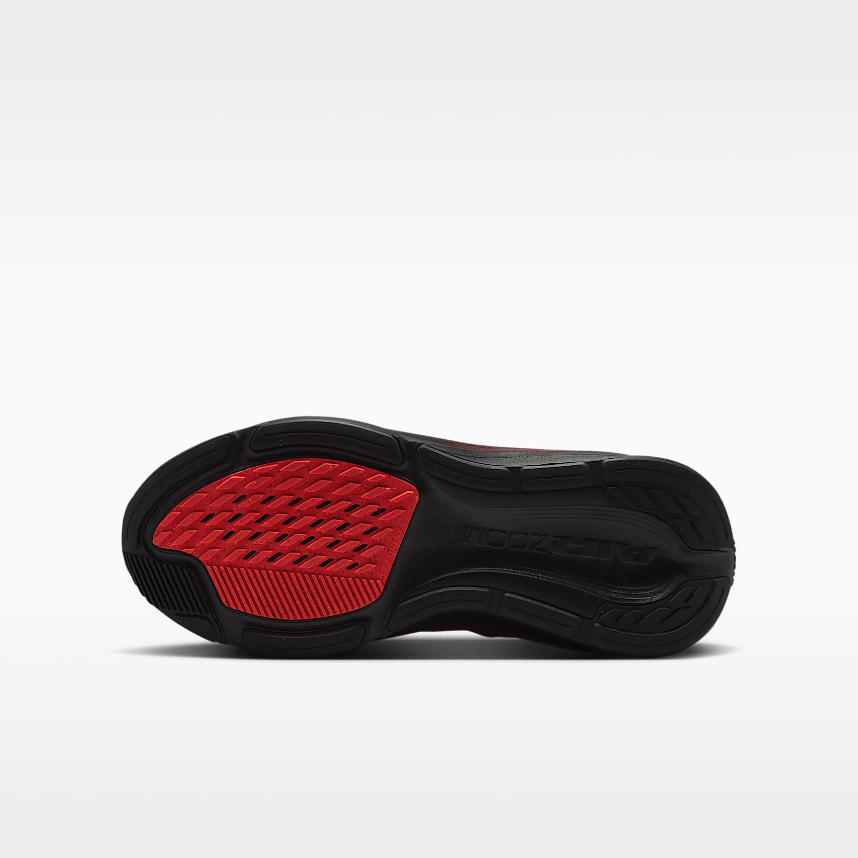 Nike Pegasus 42 – Negro/Rojo universitario/Gris lobo/Carmesí brillante – vista 2