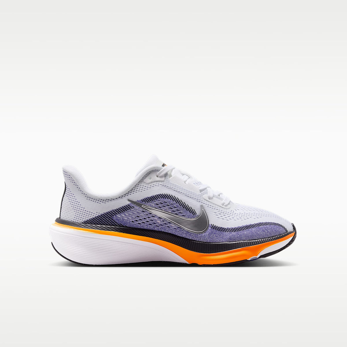 Nike Pegasus 42 – Blanco/Lapislázuli/Naranja total/Plata metalizado – vista 3