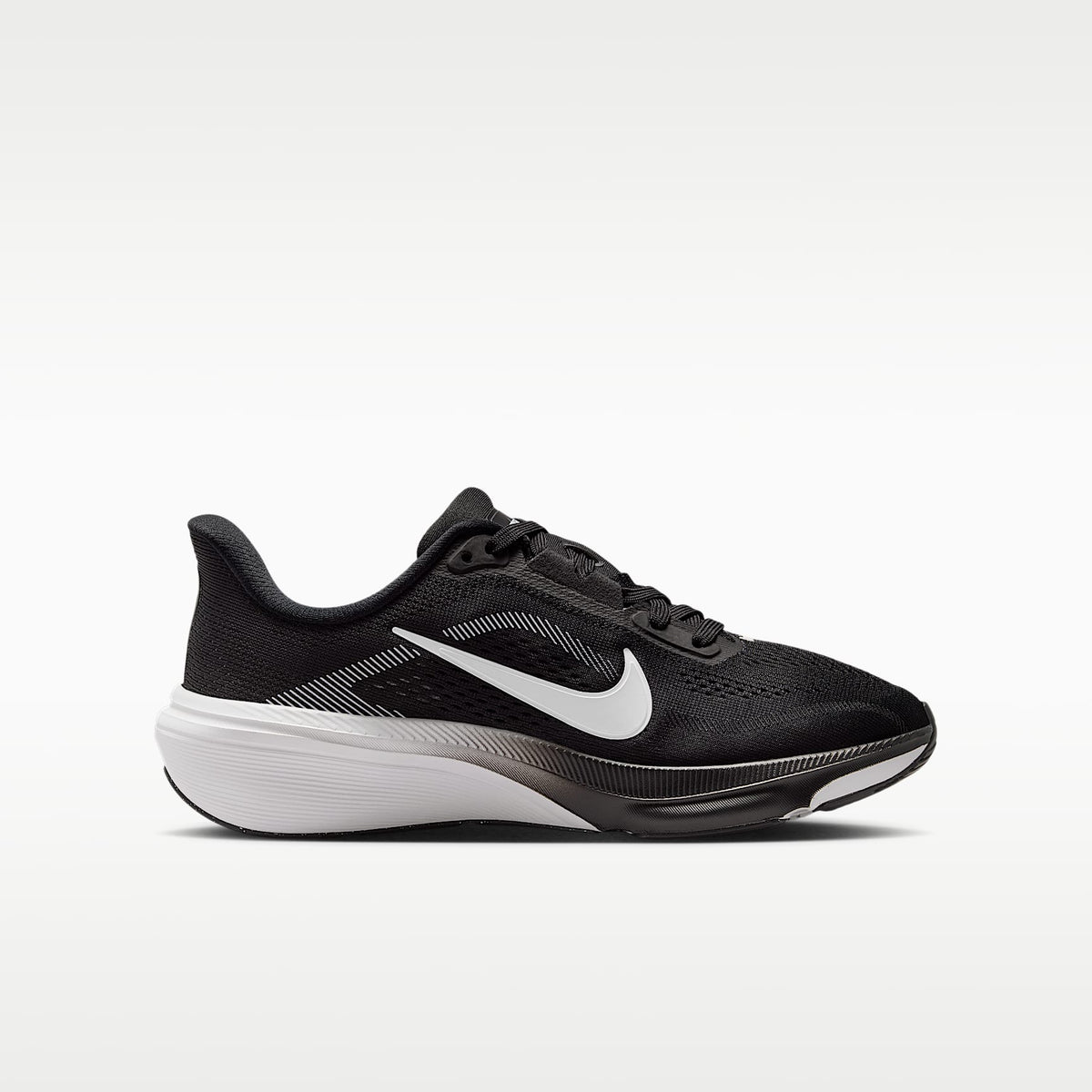 Nike Pegasus 42 – Negro/Polvo fotón/Blanco – vista 3