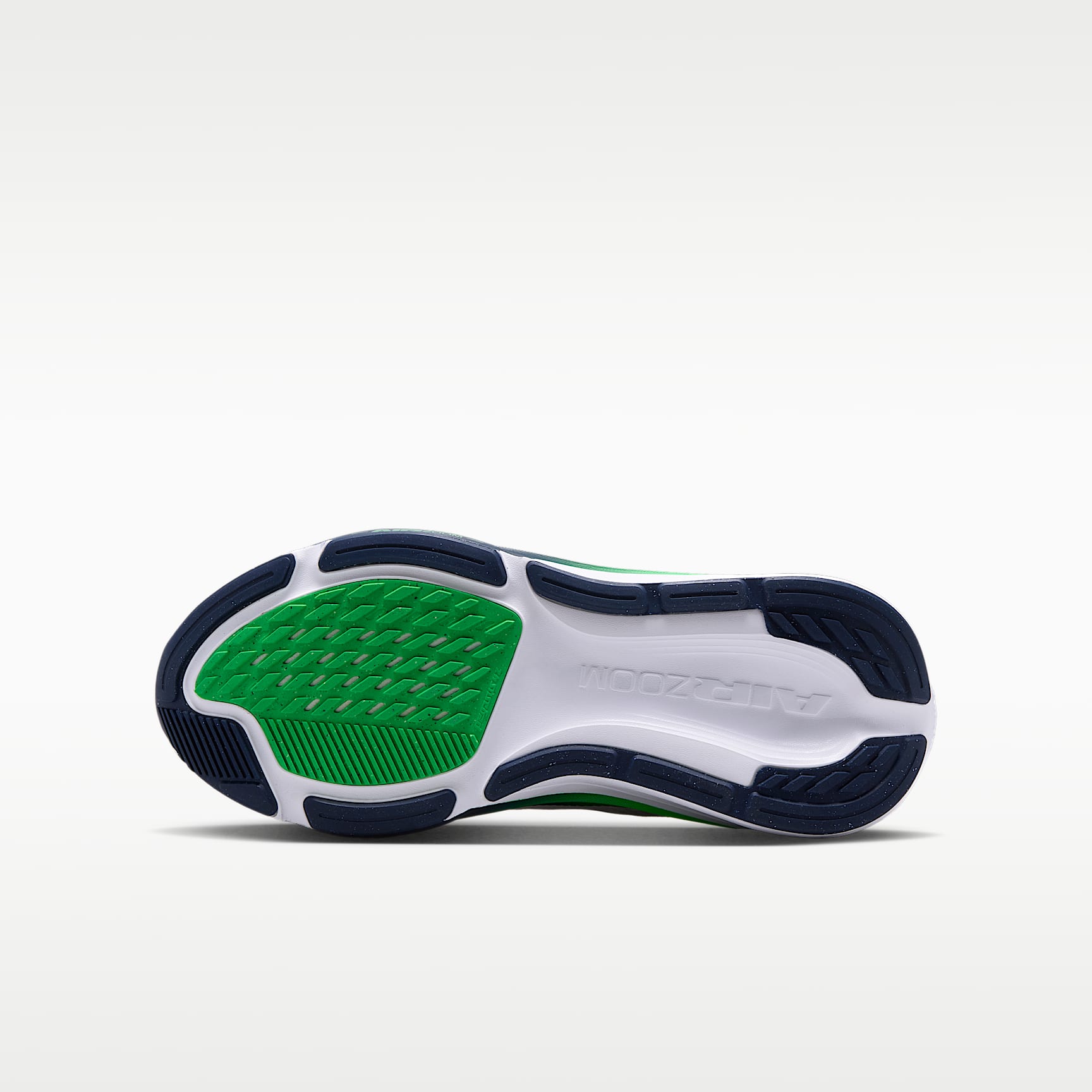 Nike Pegasus 42 – Blanco/Verde chispa/Azul marino medianoche – vista 2